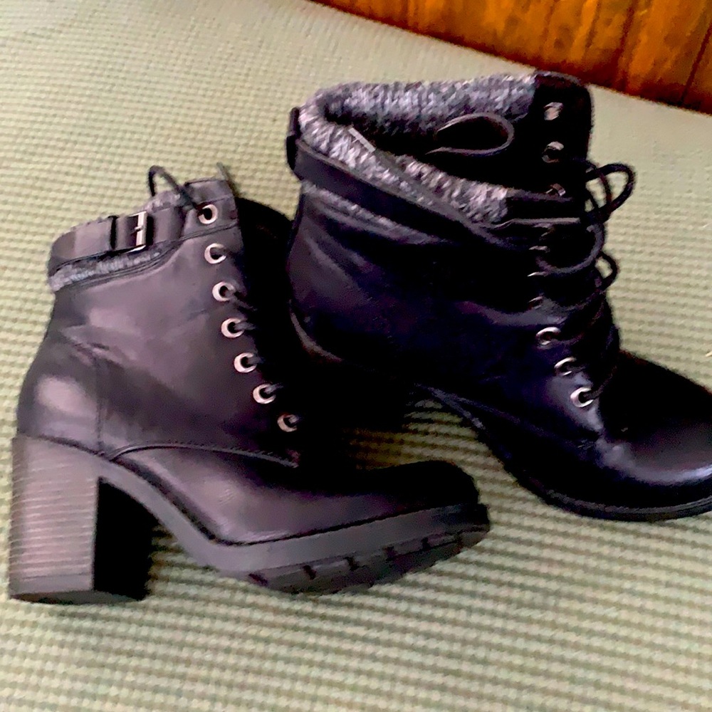 MIA Black boots worn once